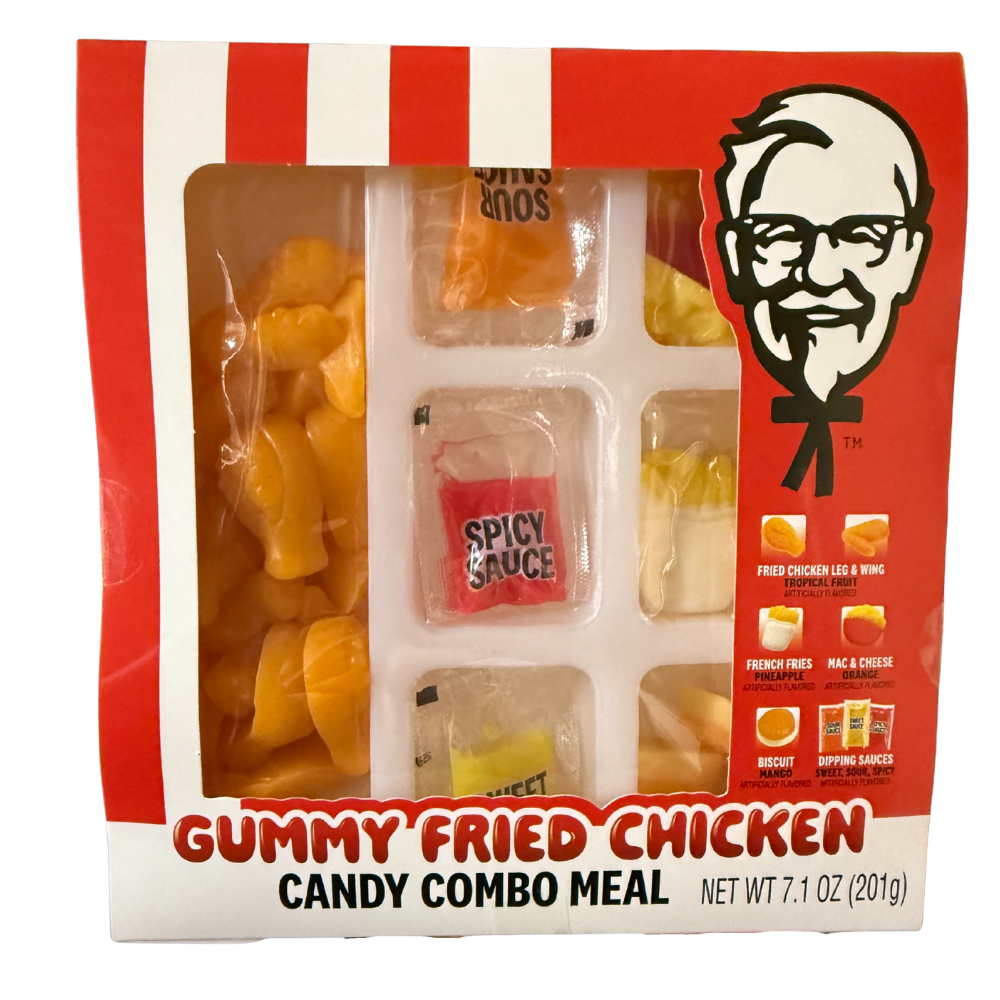 Redstone Foods Candy KFC Gummy Fried Chicken Combo Meal