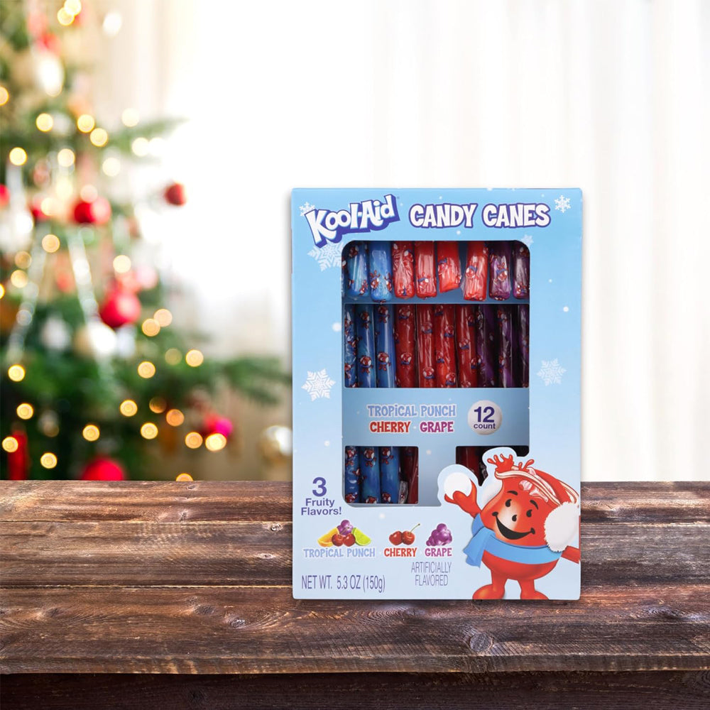 キャンディケーン Kool-Aid Flavored Candy Canes – Off the Wagon Shop