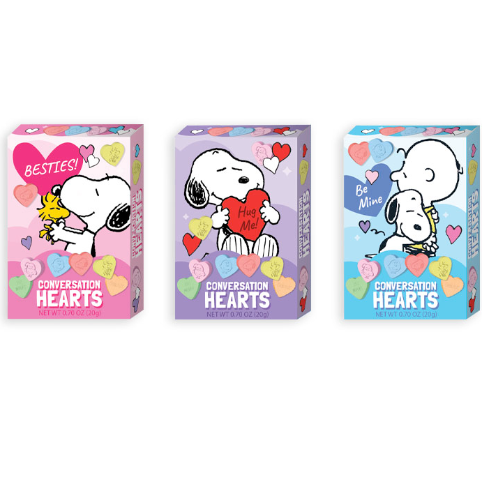 Redstone Foods Candy Peanuts Conversation Hearts Box - 1 random box