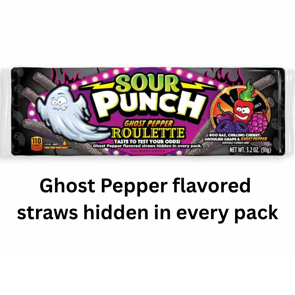 Redstone Foods Candy Sour Punch Ghost Pepper Roulette Candy