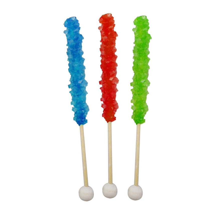 Redstone Foods Candy Warheads Sour Rock Candy Sticks 4 pack