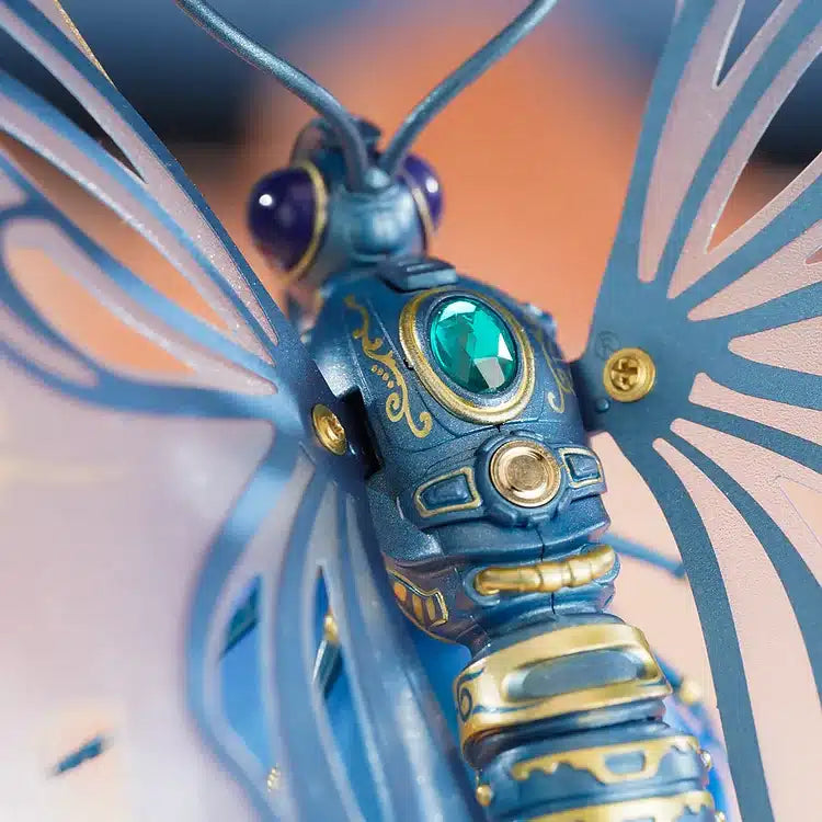 Robotime Factory Door Misfits ROKR Mechanical Species: Butterfly - Blue
