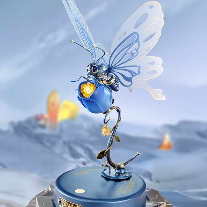 Robotime Factory Door Misfits ROKR Mechanical Species: Butterfly - Blue