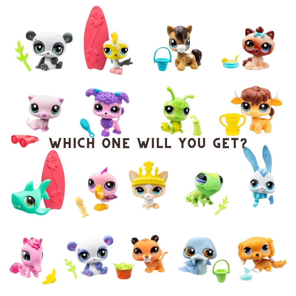 Schylling Toy Creative Littlest Pet Shop - Pet Surprise (+ virtual code)