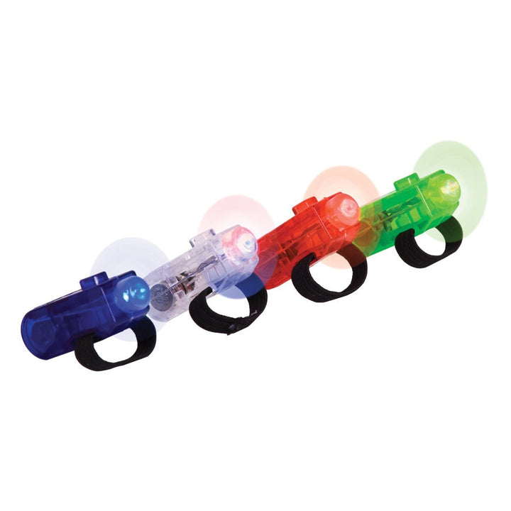 Schylling Toy Novelties 4 Flashing LED Finger Lights