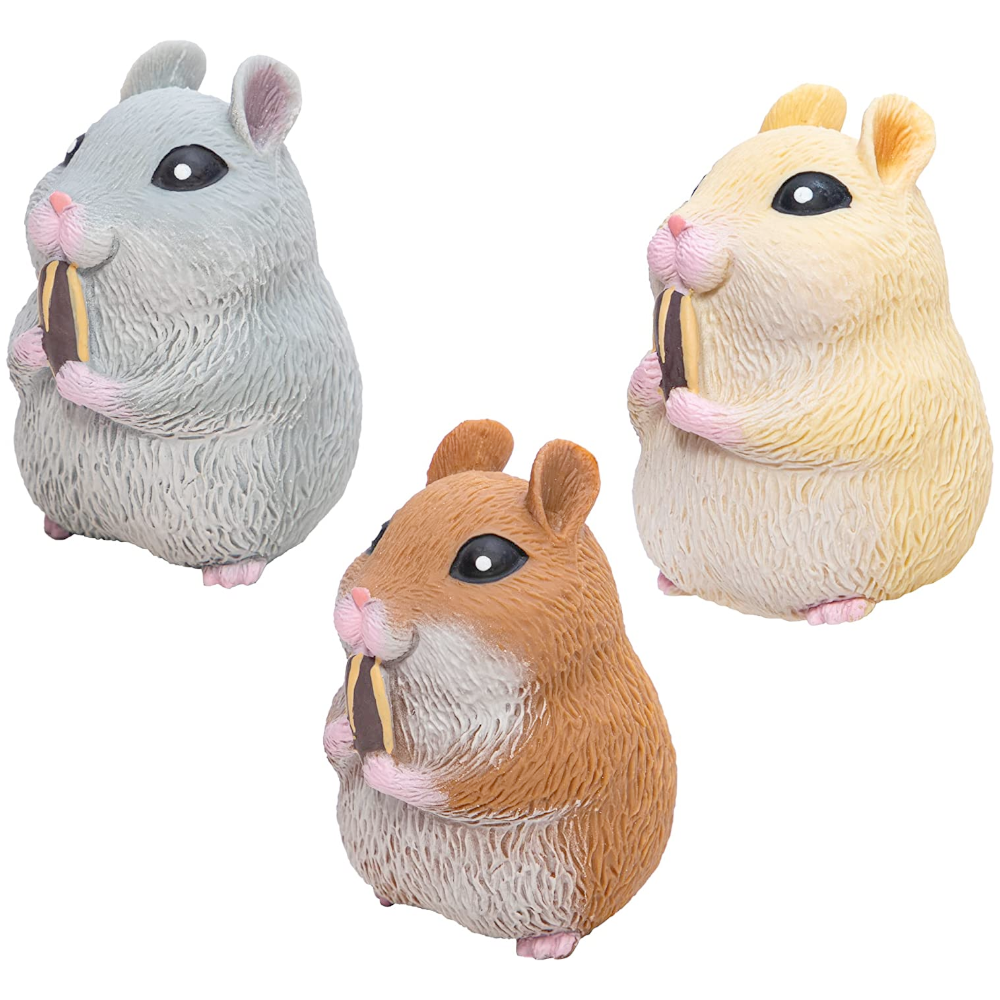 Schylling Toy Novelties Chonky Cheeks Hamster