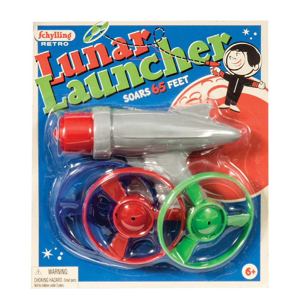 Schylling Toy Novelties Lunar Launcher - Soars 65 Feet