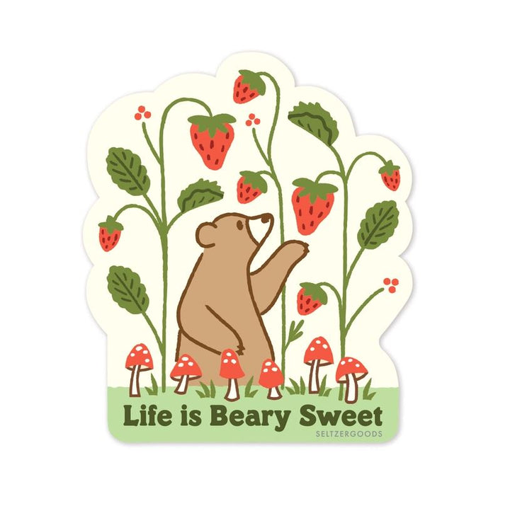 Seltzer Magnets & Stickers Berry Bears Seltzer Sticker
