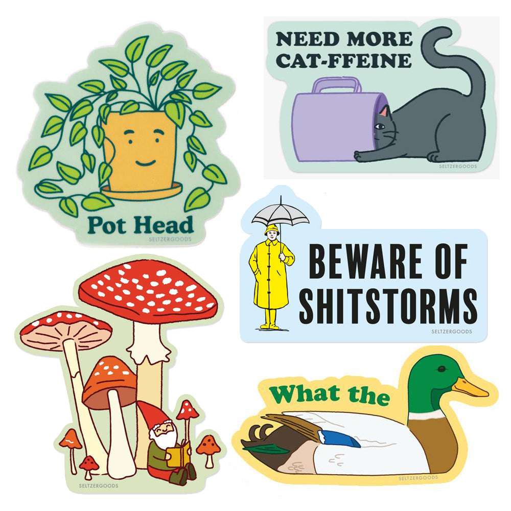 Seltzer Magnets & Stickers Seltzer Sticker