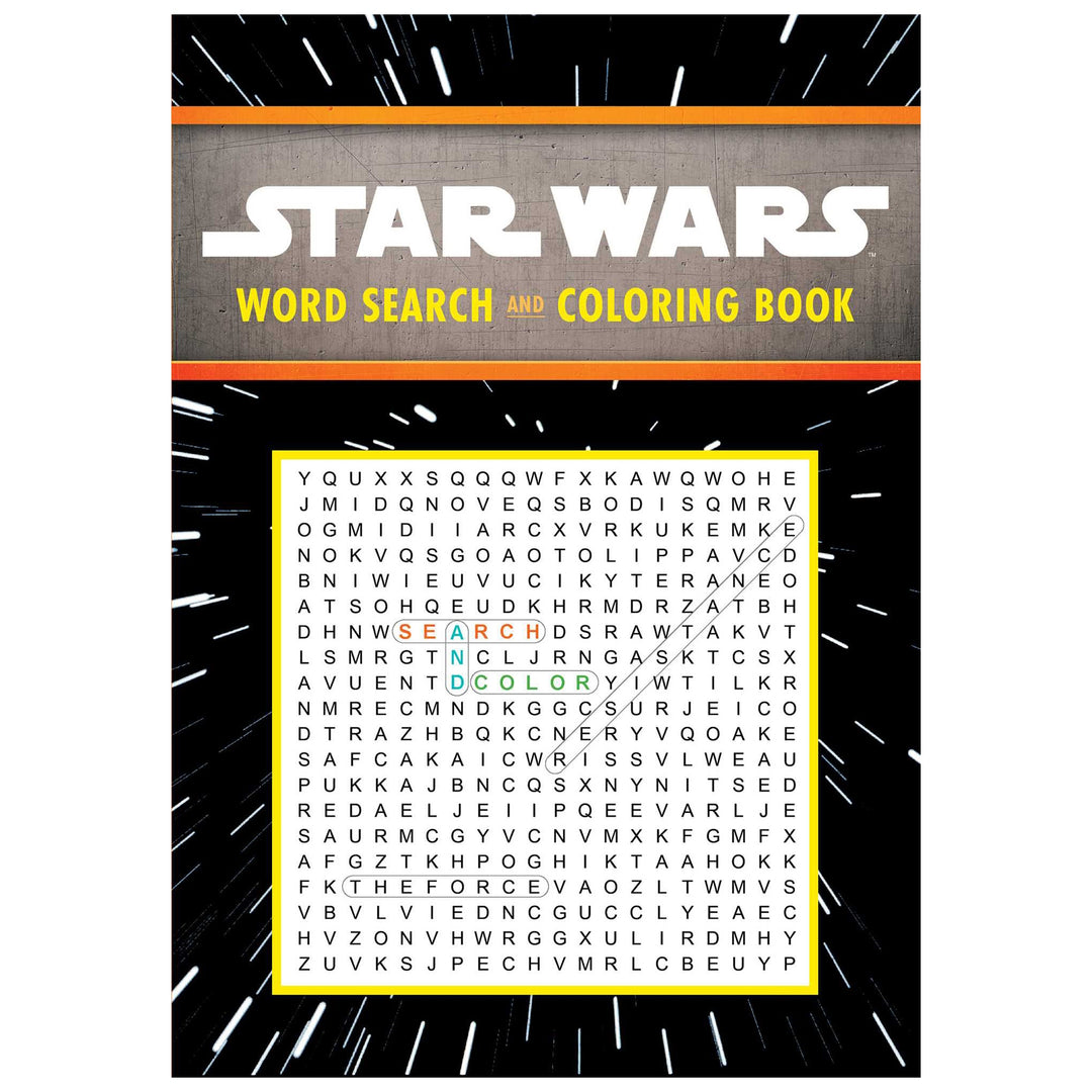 Simon & Schuster Books Star Wars: Word Search and Coloring Book