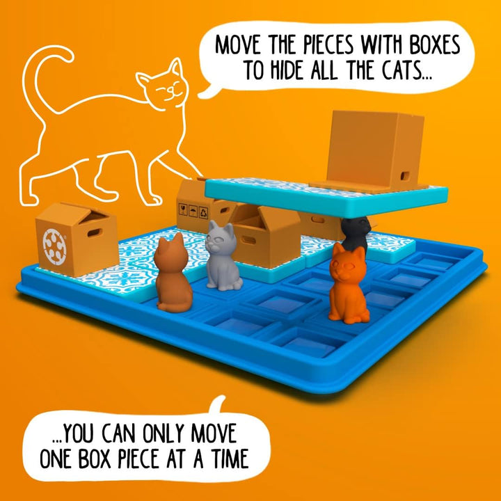 Smart Toys and Games Games Cats & Boxes Puzzle