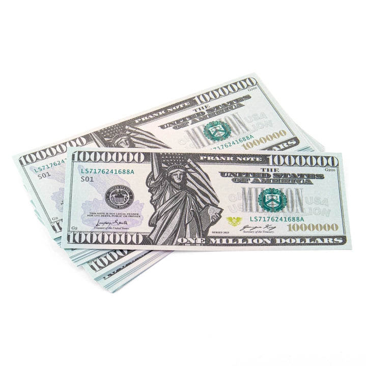 Smith Brands Toy Novelties Million Dollar Bills (Pack of 50!!)