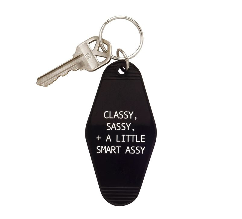 Snark City Personal Care Classy, Sassy, Smart Assy Snarky Keychain