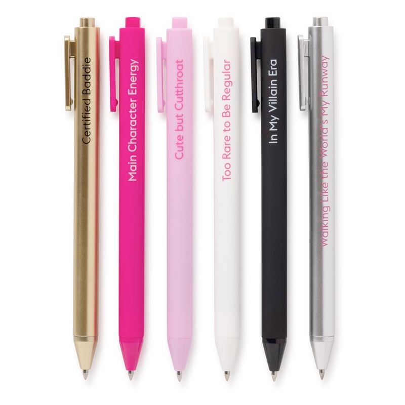 Snifty Office Goods Certified Baddie Pen Set