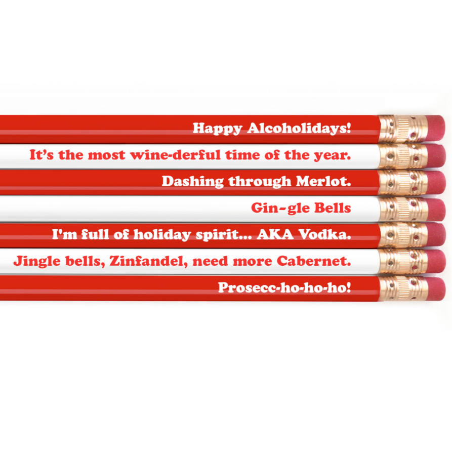 Snifty Office Goods Holiday Cheers Pencil Set