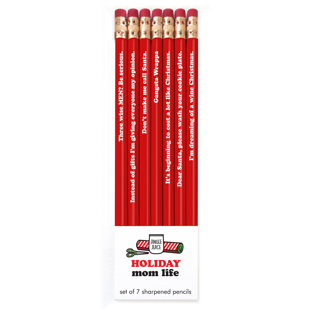 Snifty Office Goods Holiday Mom Life Pencil Set