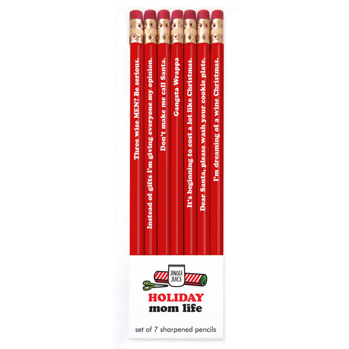 Snifty Office Goods Holiday Mom Life Pencil Set