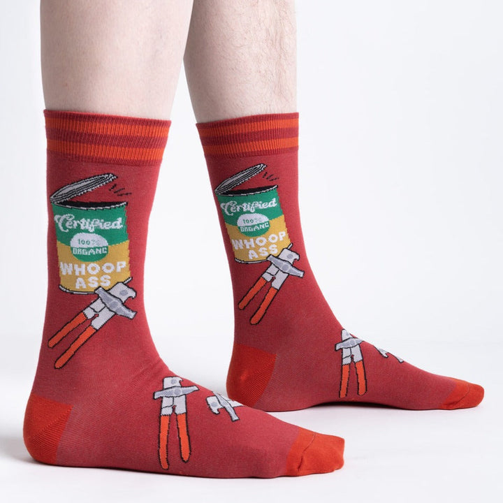Sock IT TO Me Socks & Tees Certified Whoop Ass Men's Socks