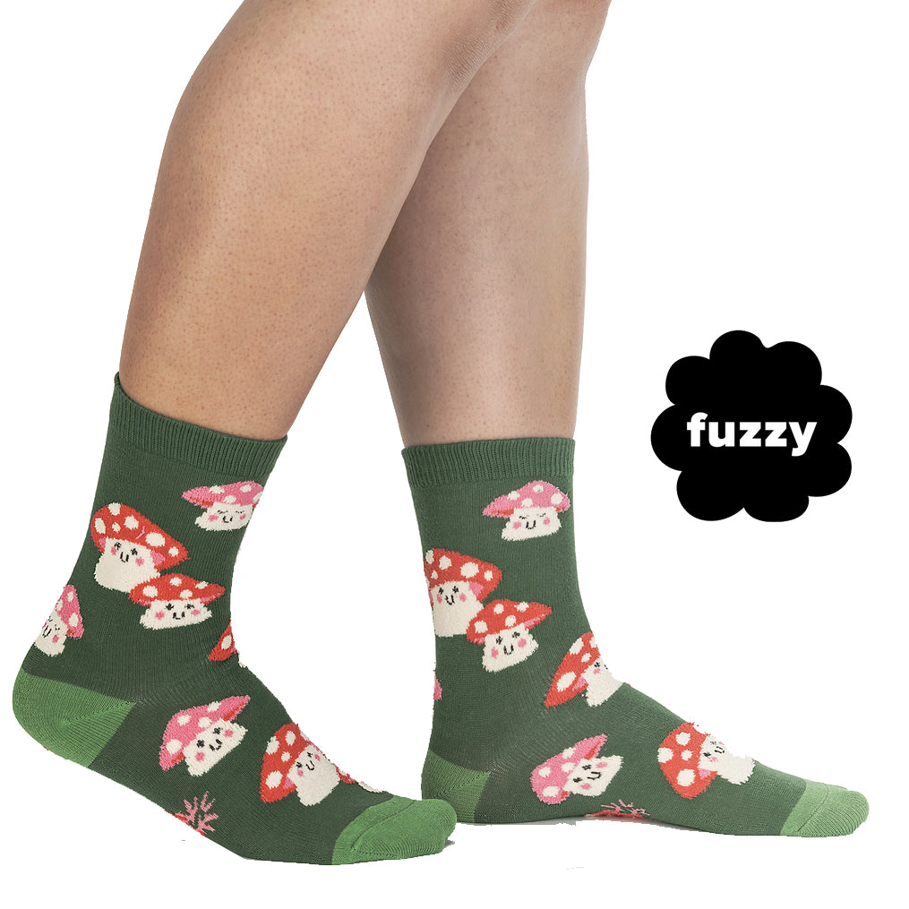 Sock IT TO Me Socks & Tees Mellow Mushrooms Women's Crew