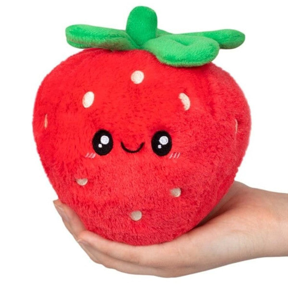 Squishable Snackers Squishables Snackers Strawberry – Off the Wagon Shop