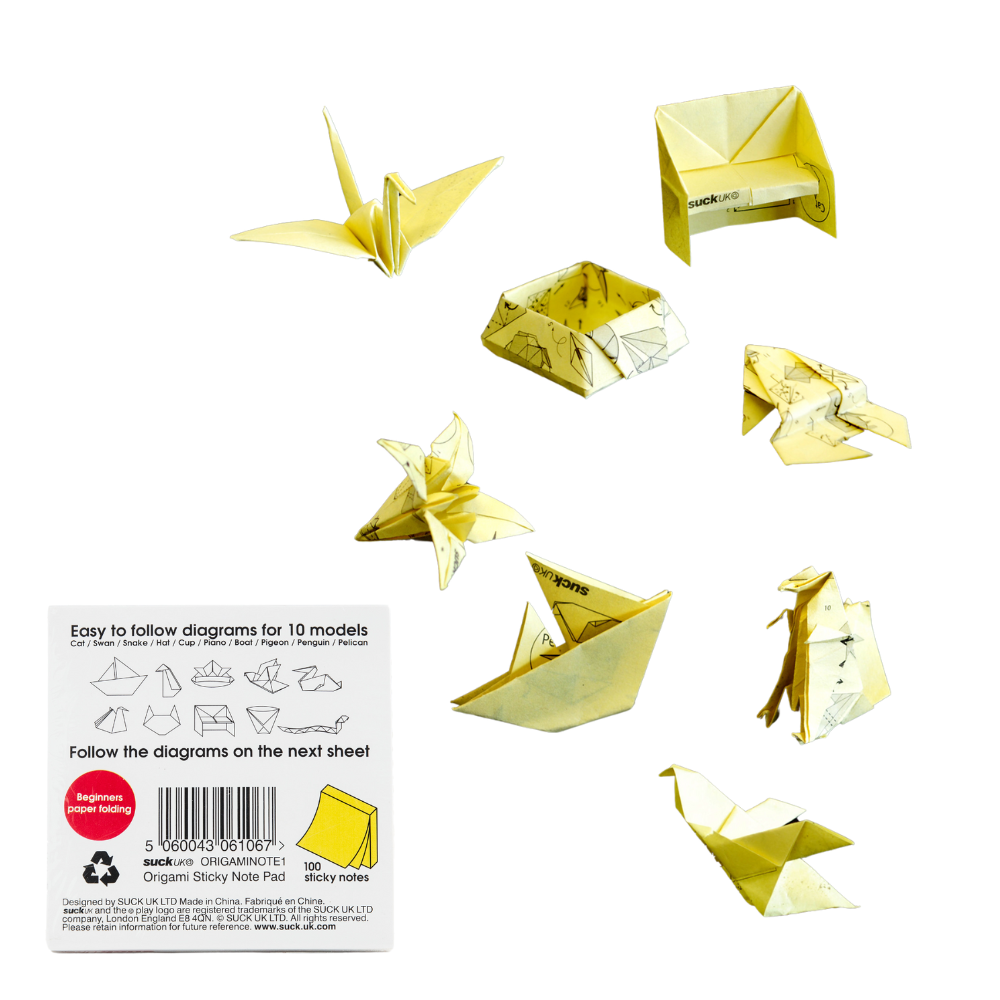 SUCK UK Office Goods Origami Sticky Notes