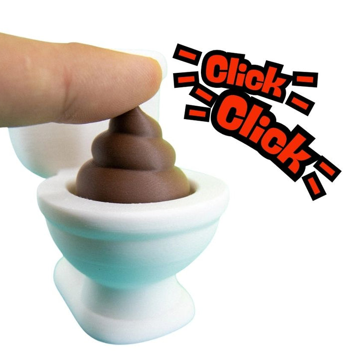 Super Fantastic Toy Novelties Toilet Clicker