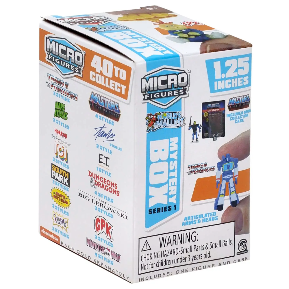 Action figure mystery 2024 box