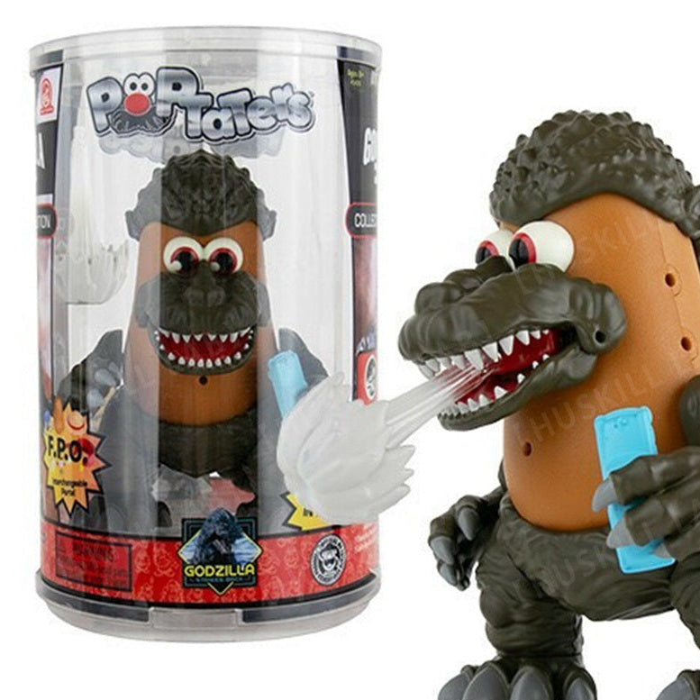 Super Impulse Toy Novelties Poptaters - Godzilla with 15 interchangeable parts