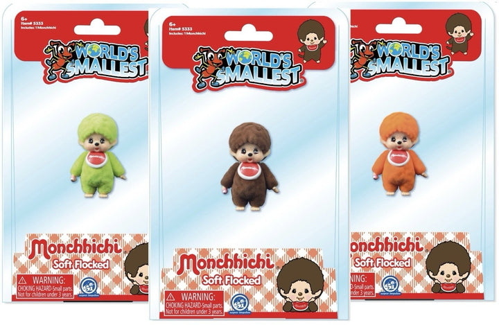 Super Impulse Toy Novelties World's Smallest  Monchhichi - 1 random colors