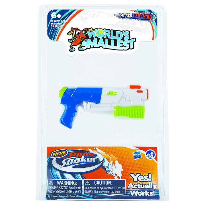 Super Impulse Toy Novelties World's Smallest Super Soaker - one random style