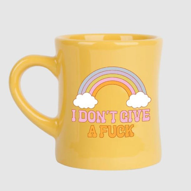 Talking Out of Turn Drinkware & Mugs I Don't Give a Fuck Swear Mug