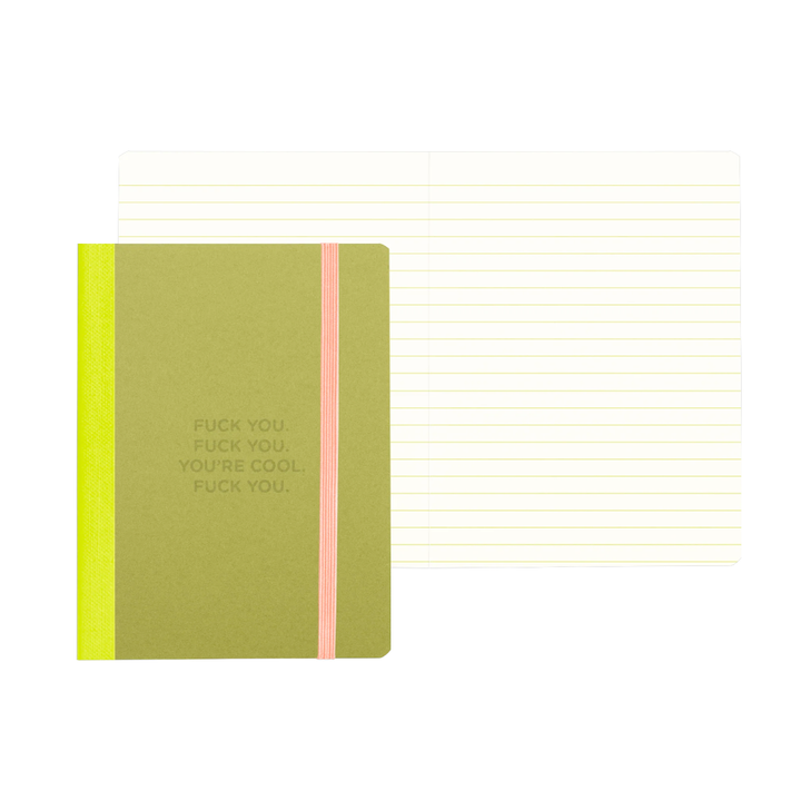 Talking Out of Turn Office Goods Mini - F-ck You Notebook
