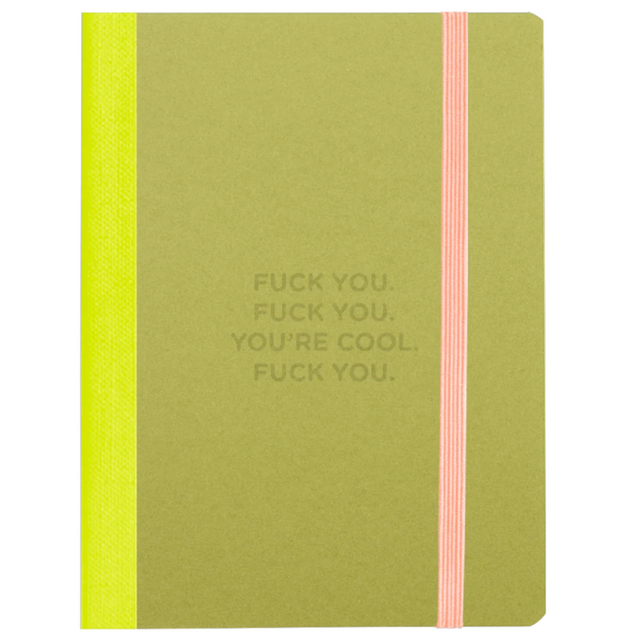 Talking Out of Turn Office Goods Mini - F-ck You Notebook
