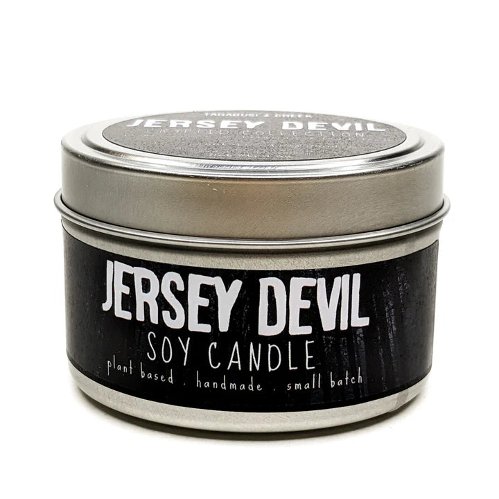 Tarabusi Creek Home Decor Jersey Devil Cryptid Collection 4oz Soy Candle