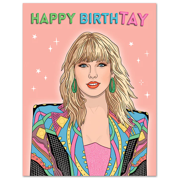 The Found Magnets & Stickers Birthday Card Taylor
