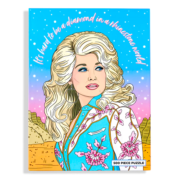 The Found Puzzles Dolly Cowgirl Diamond Puzzle