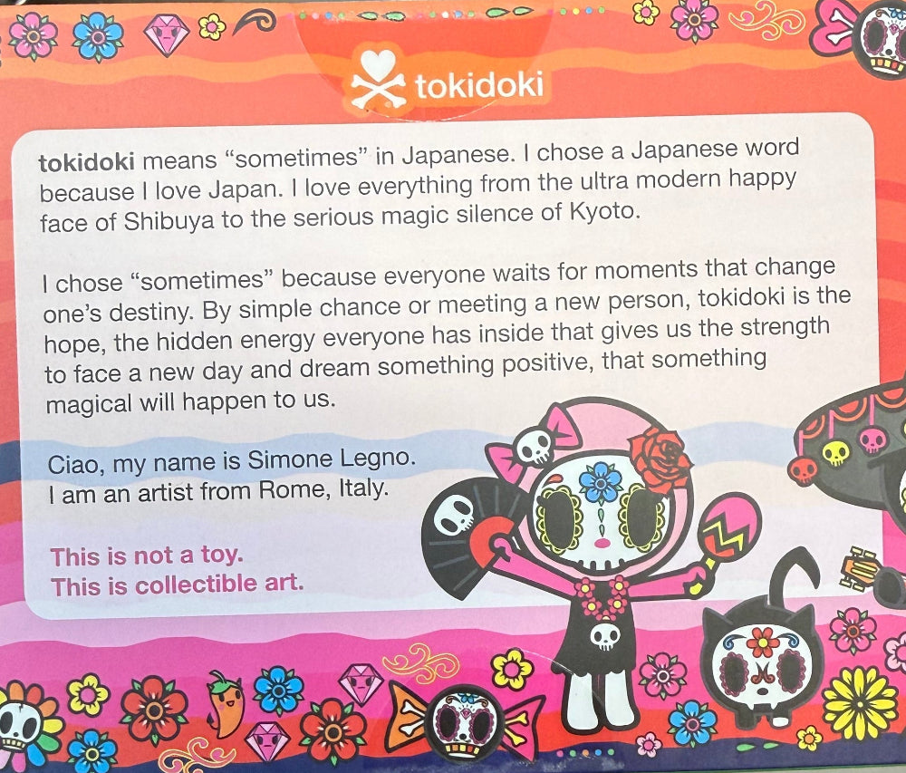 Tokidoki Toy Action Figures Tokidoki Adios & Ciao Ciao Dia de los Muertos 3-Pack