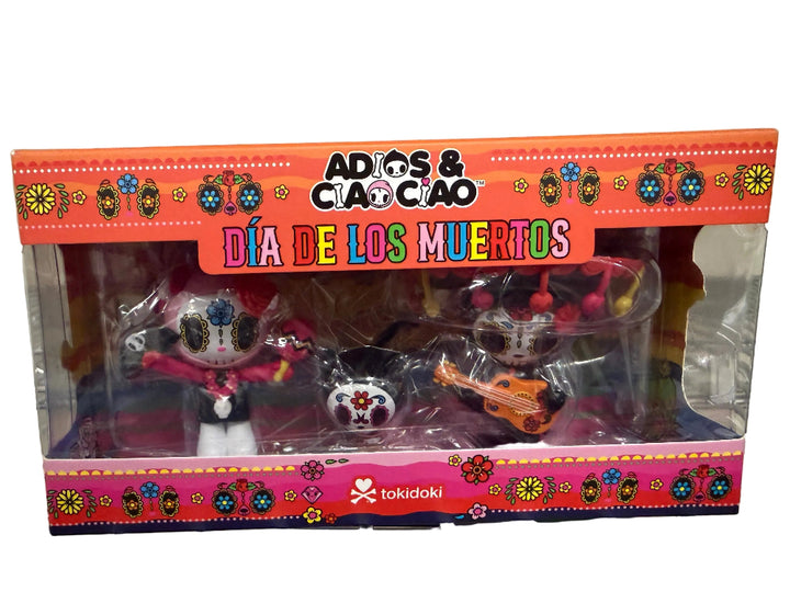 Tokidoki Toy Action Figures Tokidoki Adios & Ciao Ciao Dia de los Muertos 3-Pack