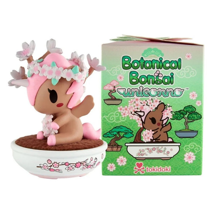 Tokidoki Toy Action Figures Tokidoki Botanical Bonsai Unicorno Blind Box