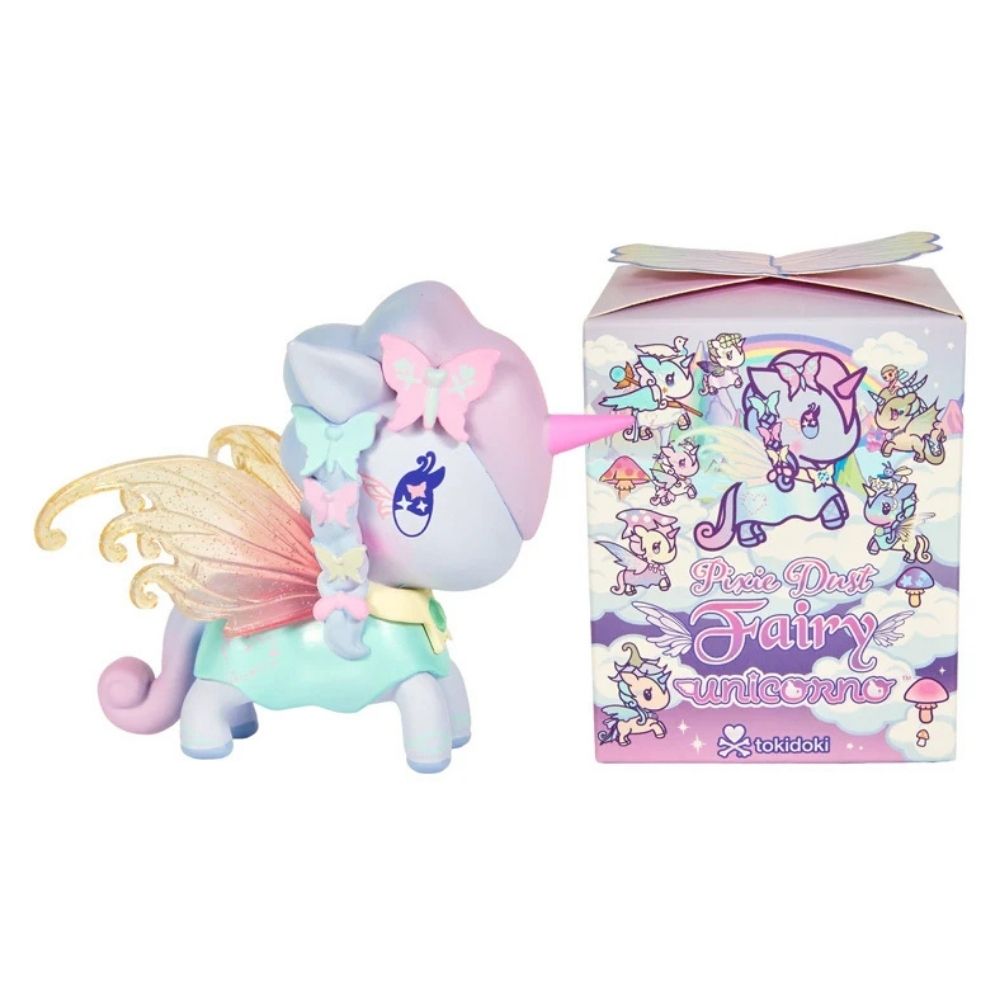 Tokidoki Toy Action Figures Tokidoki Pixie Dust Fairy  Unicorno Blind Box