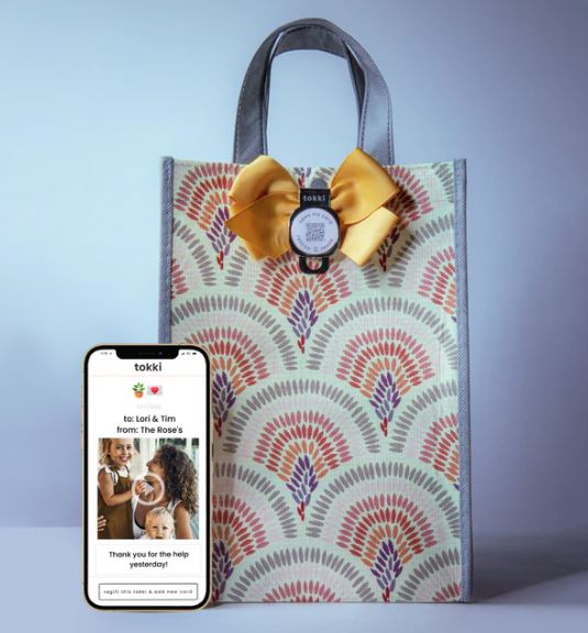tokki Gift & Flat Wrap Medium Dream Tokki Eco Gifting bag + QR Code