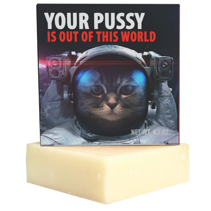 Totally Cheesy Personal Care Cat Astronaut Out of This World Soap