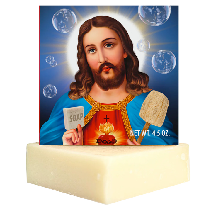 Totally Cheesy Personal Care Jesus Is Washing You Soap