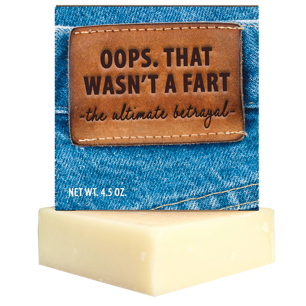 Totally Cheesy Personal Care Oops, That Wasn't A Fart Soap