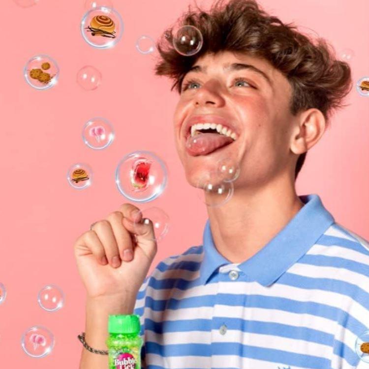 Toysmith Toy Novelties Bubblelick Flavored Bubbles