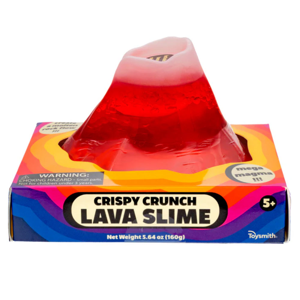 Toysmith Toy Novelties Crispy Crunch Lava Slime