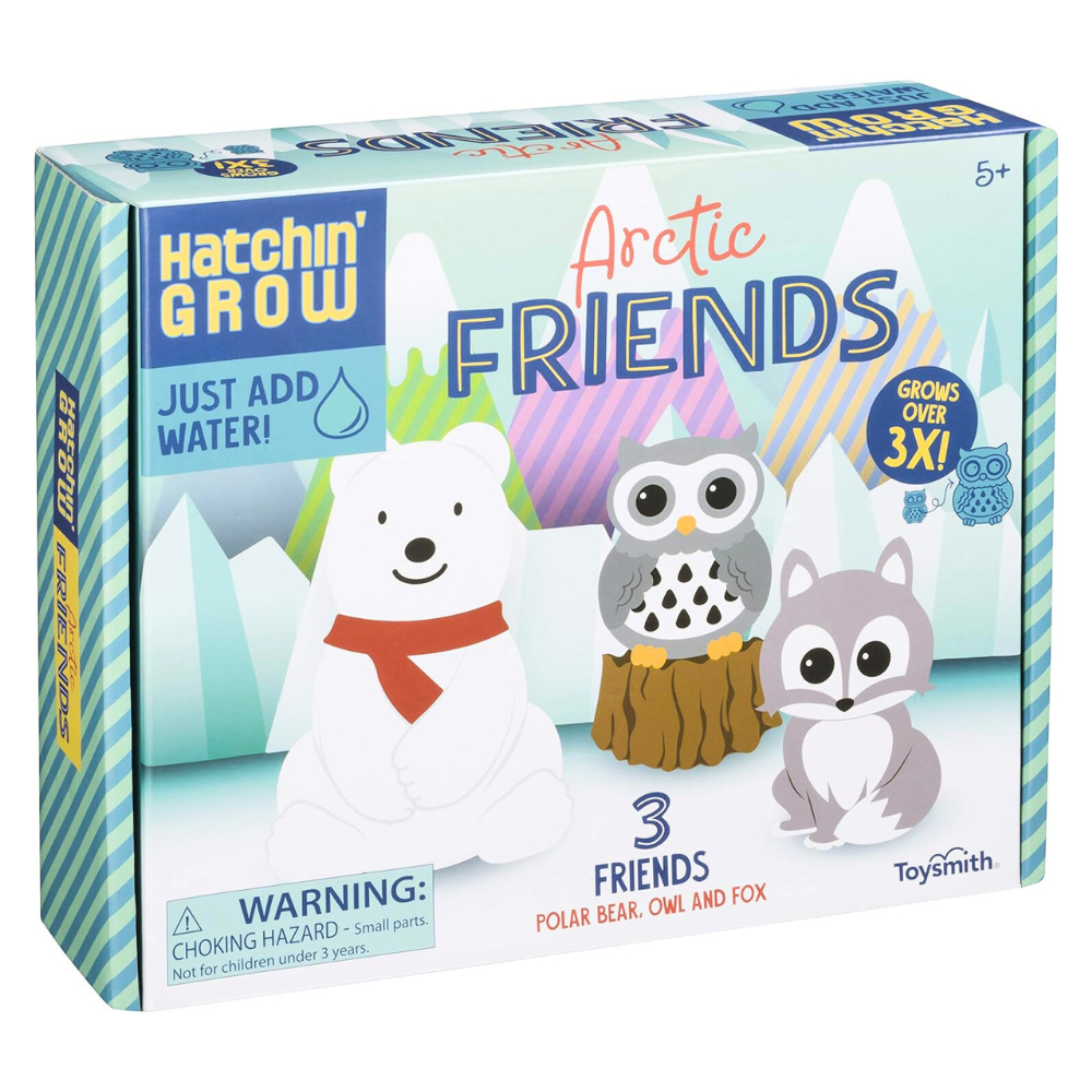 Toysmith Toy Novelties Hatch N Grow Arctic Friends Set of 3