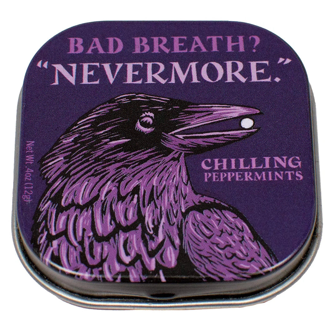Unemployed Philosophers Guild Candy Poe's Raven "Nevermore" Mints