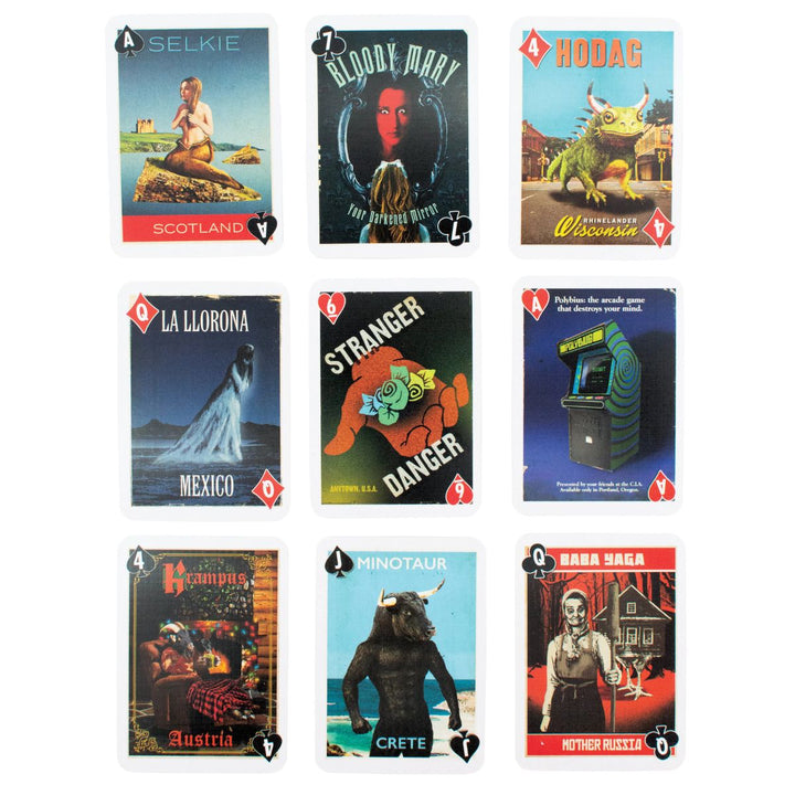 Unemployed Philosophers Guild Games Monsters of Folklore Playing Card Set