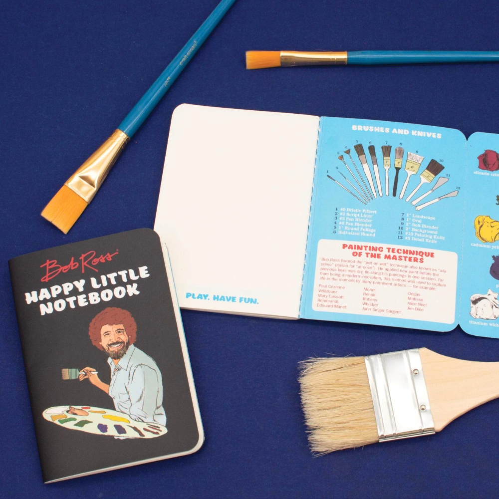 Ross Note Book Bob Ross Notebook – Off the Wagon Shop